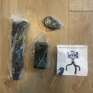 Cell Phone Mini Tripod with Bluetooth Shutter